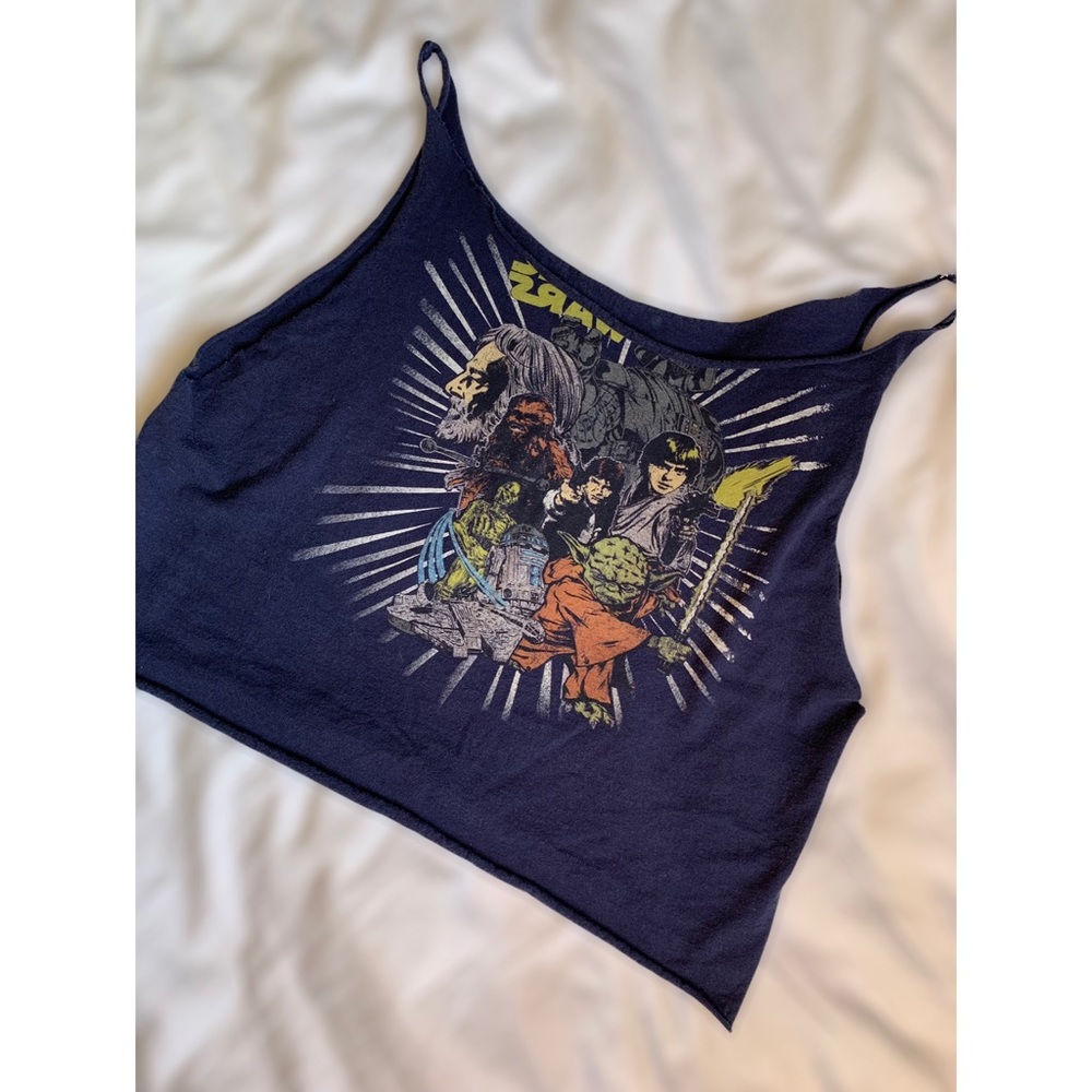 Retro Star Wars Crop Top
